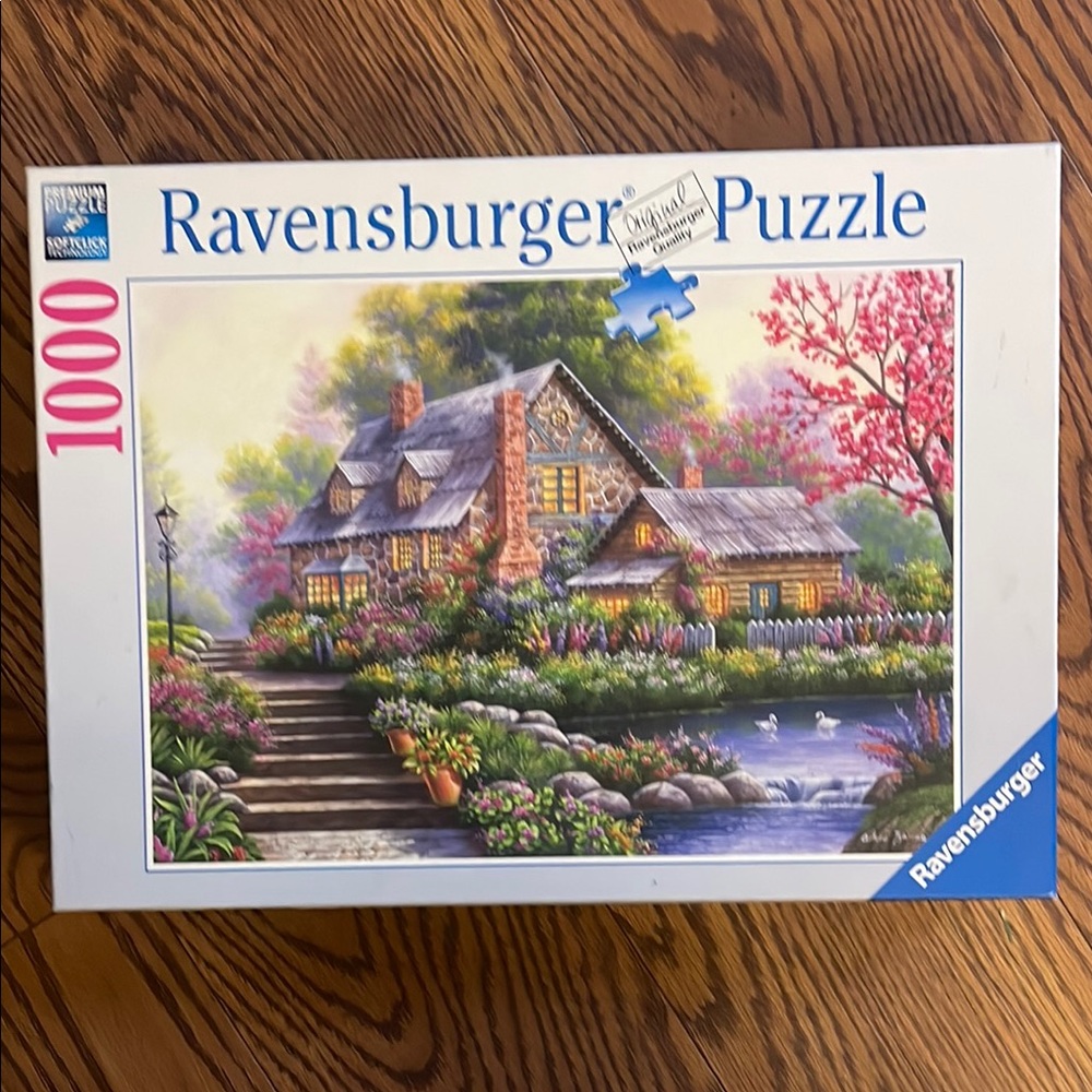Ravensburger Cottage Garden Puzzle - 1000 Pieces - Multicolor